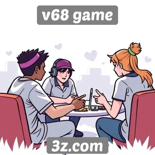 Exploração das funcionalidades sociais do v68 game